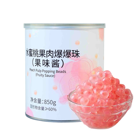 Popping Balls | Peach Popping Balls (850g)