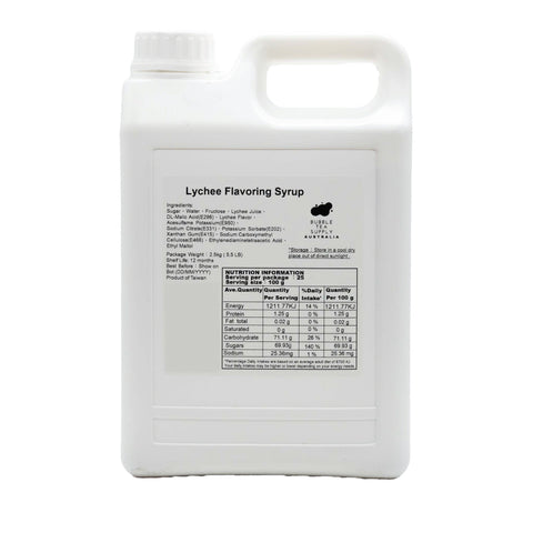 Juice Concentrate | Lychee Flavoring Syrup (2.1L/2.5kg)