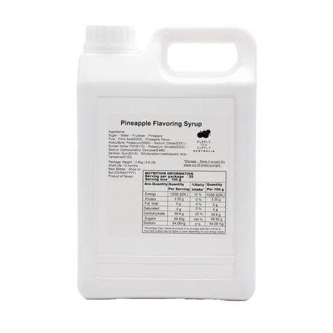 Juice Concentrate | Pineapple Flavoring Syrup (2.1L/2.5kg)