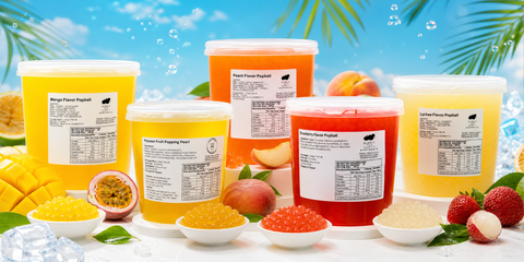 Popping Pearl Bundle: mango and passion fruit flavoured popping pearls