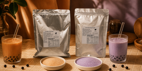 Milk Tea Powder Bundle: Thai milk tea powder and taro flavouring powder