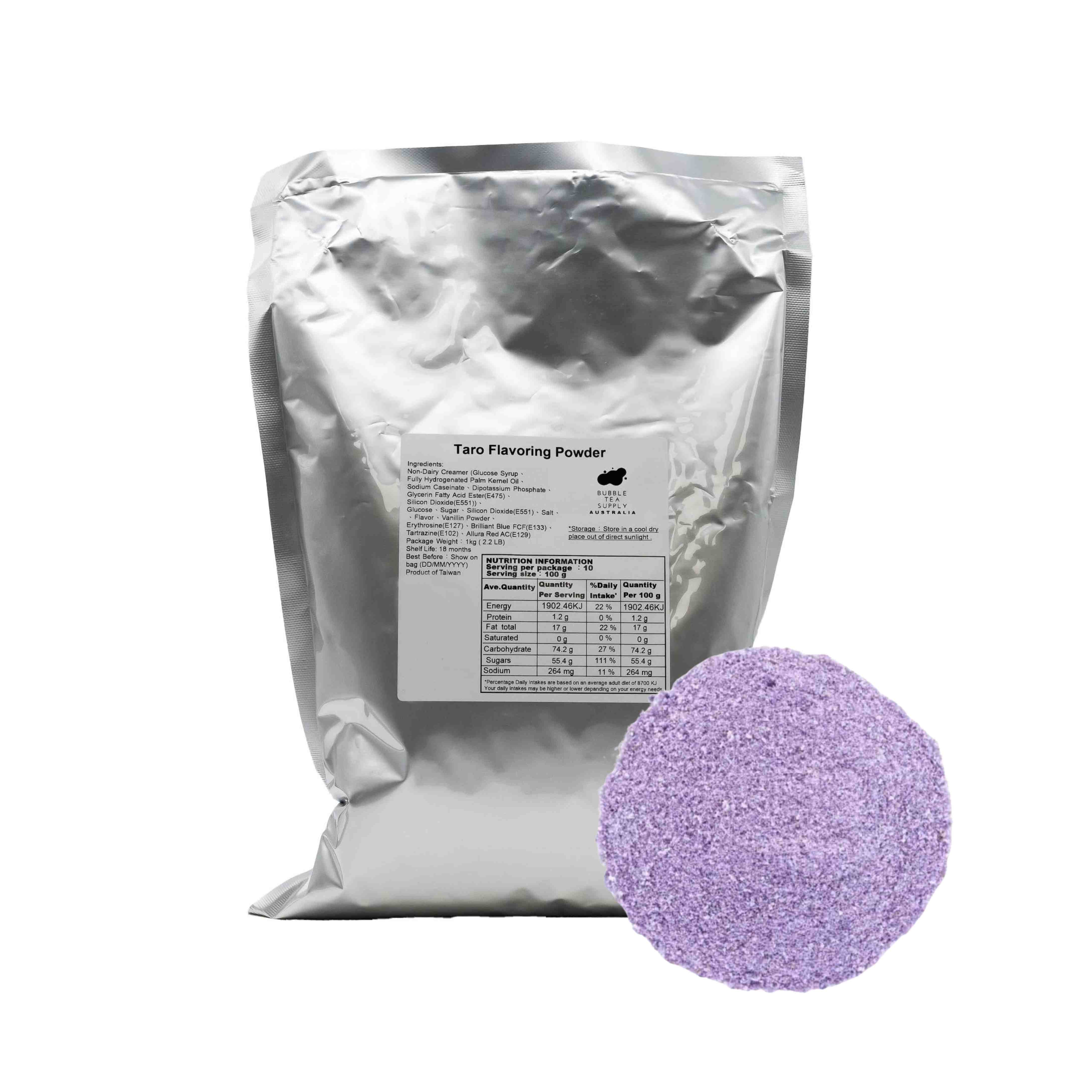 Powder | Taro Flavoring Powder (1kg) – Bubble Tea Supply Australia