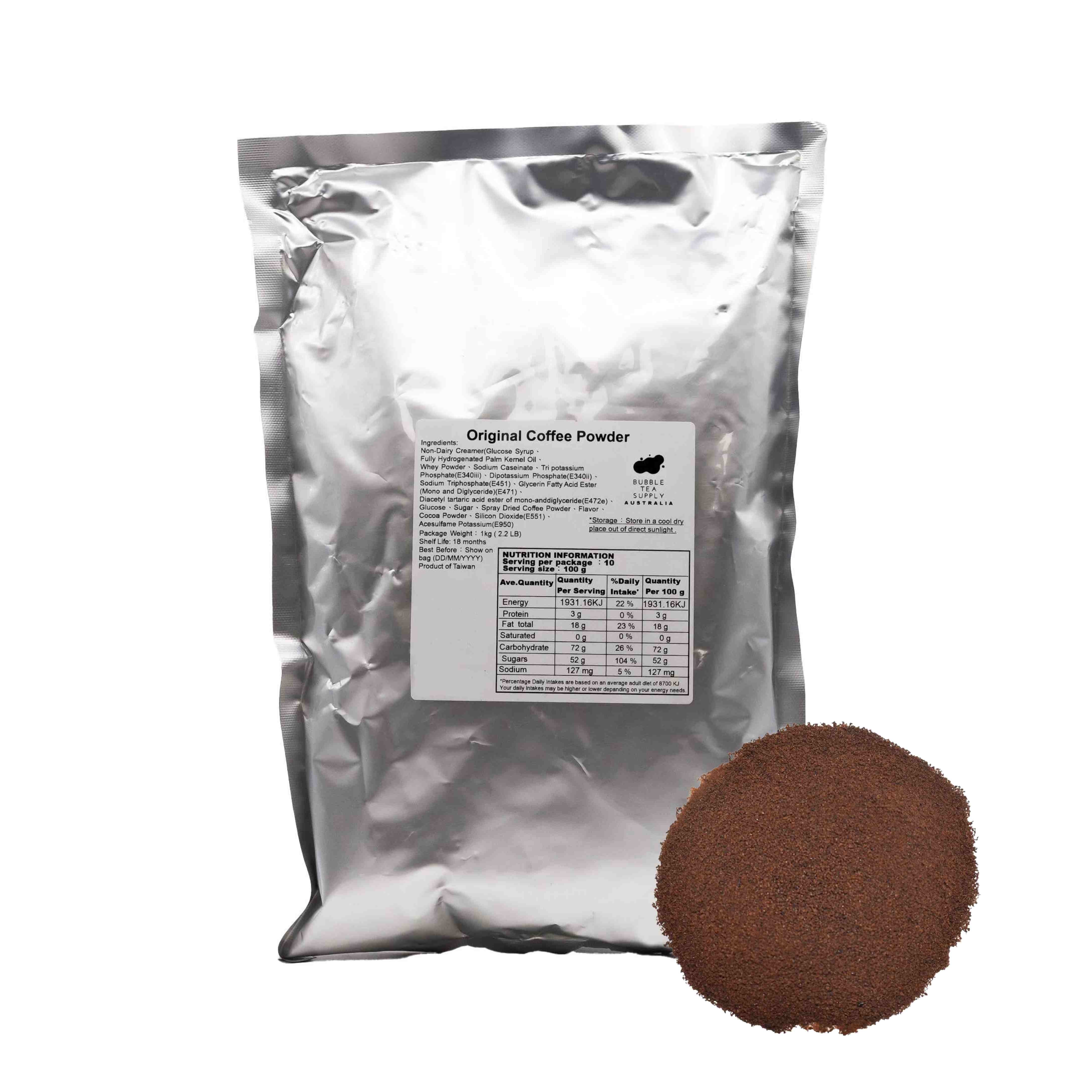 Powder | Original Coffee Powder (1kg) – Bubble Tea Supply Australia