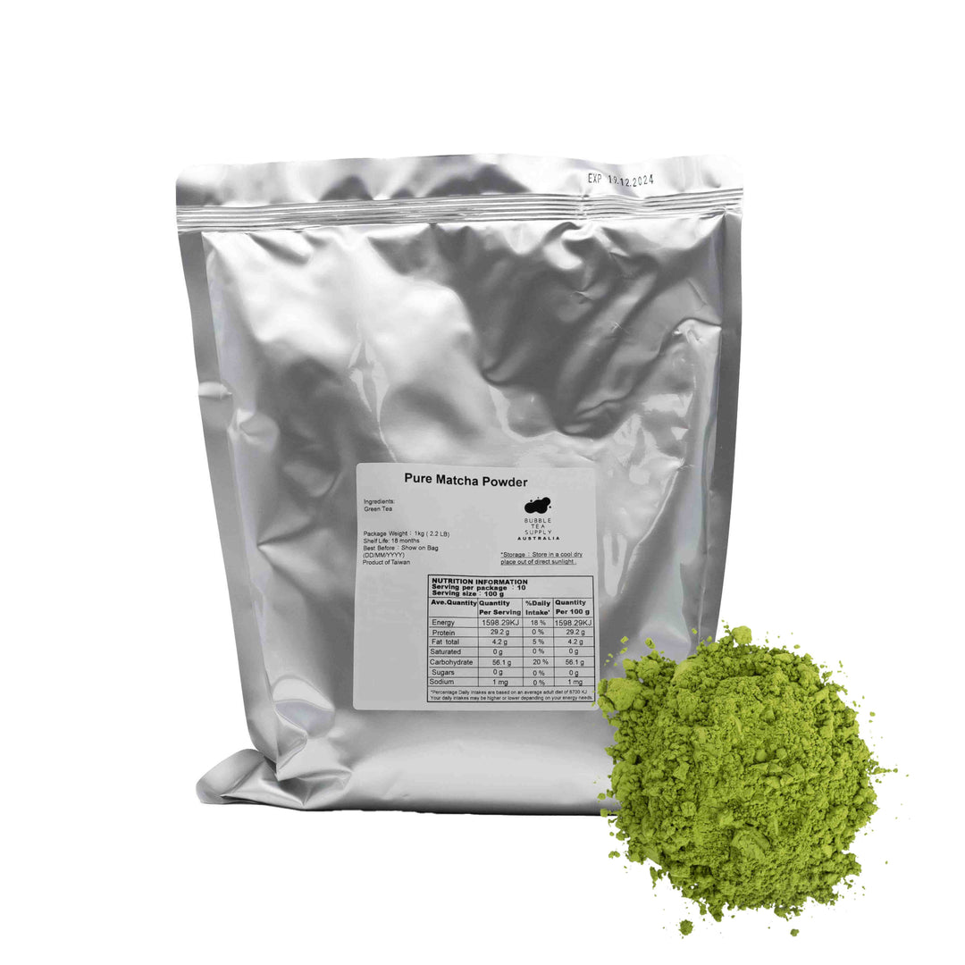 True Matcha Powder Powder | Pure Matcha Powder (500g) – Bubble Tea Supply Australia