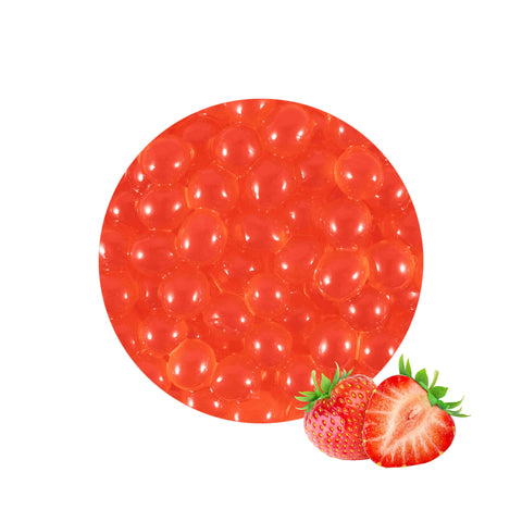 Strawberry Flavor Popping Boba (3kg)