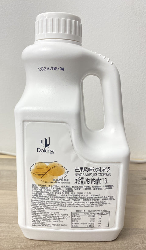 Doking Mango Syrup 1.6L/btl