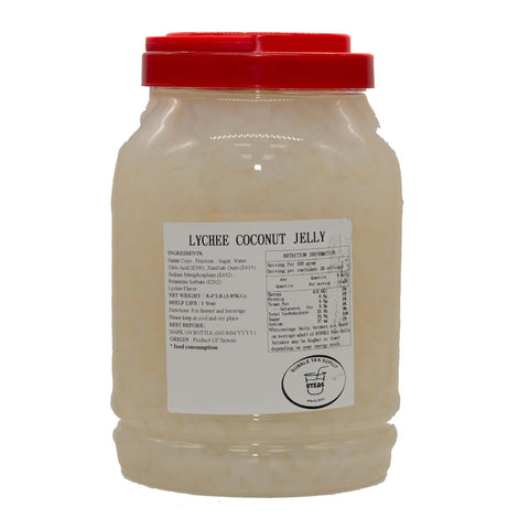 Lychee Nata de Coco Jelly 3.85kg/btl      4 btls/ctn