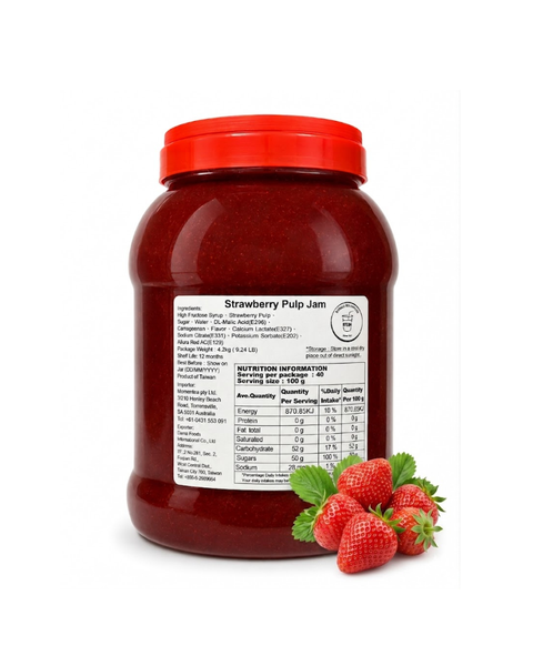 Fruit Jam | Strawberry Pulp Jam (4.5kg)