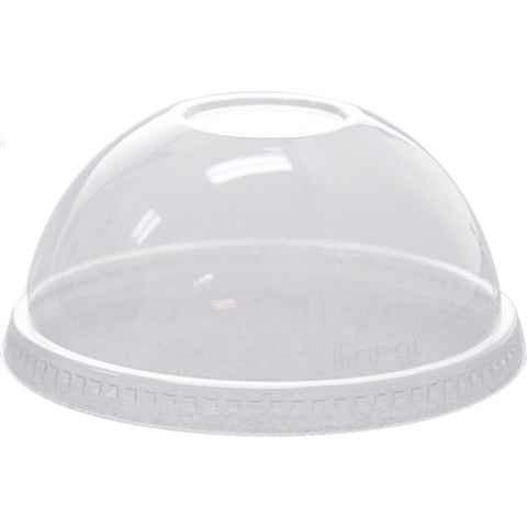 Transparent U Cup Lid 50lids/sleeve      20 sleeves/ctn